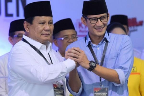 Sebentar Lagi Pasangan Prabowo-Sandiaga Uno Salip Jokowi-Ma`ruf