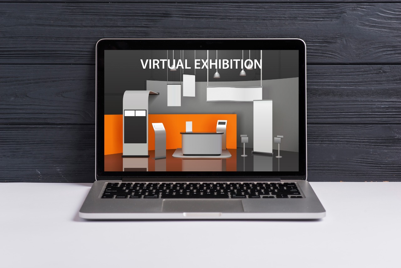 Ilustrasi Virtual Exhibition - Wartawan