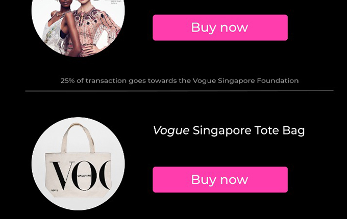 Cryptocurrency di Vogue Singapore