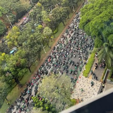Demo Ojol 20 Mei 2025 (Instagram/@kelukesahojol.id)